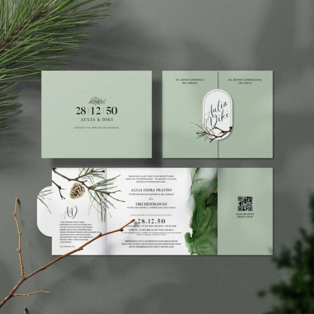 Desain Undangan Baskara Invitation