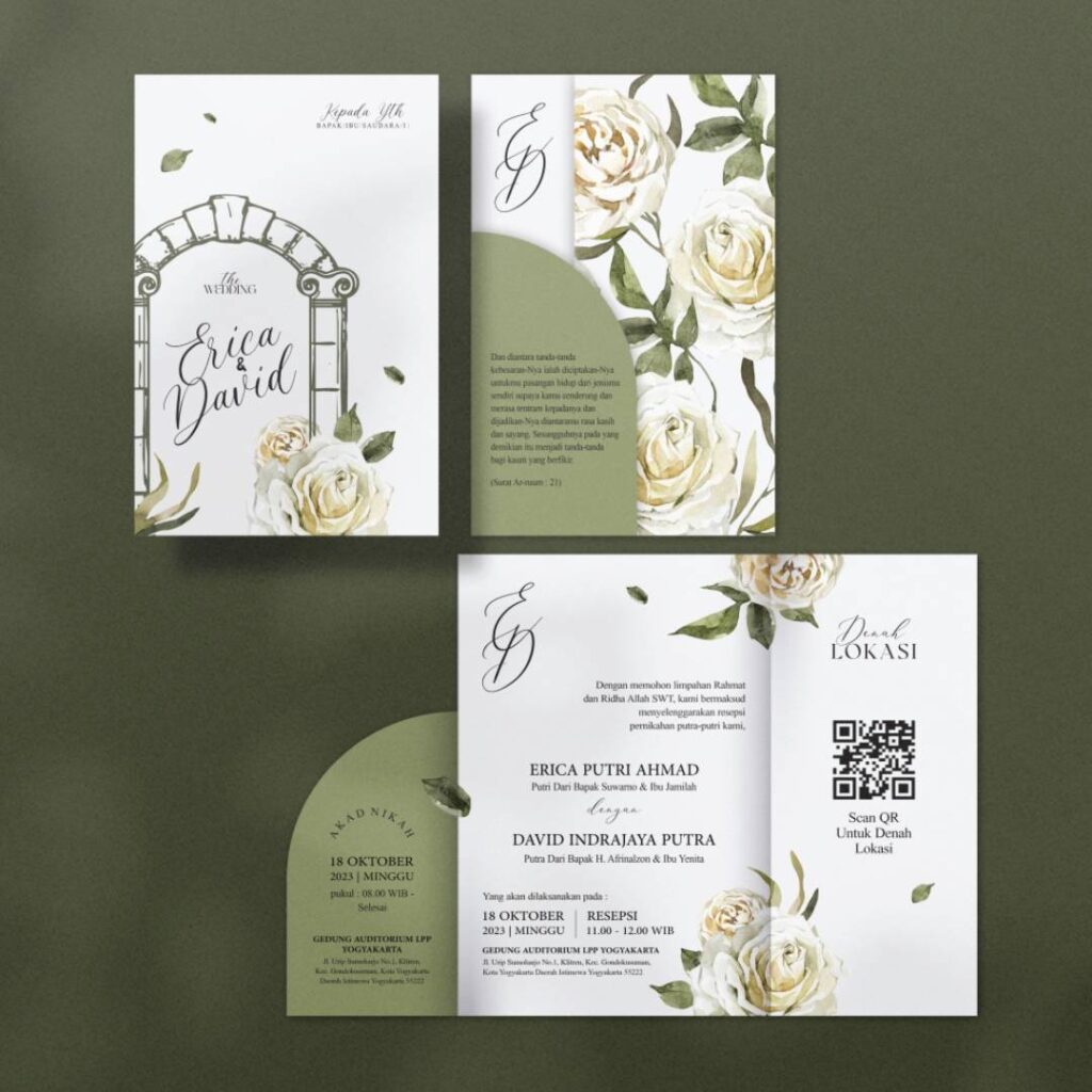 Desain Undangan Baskara Invitation