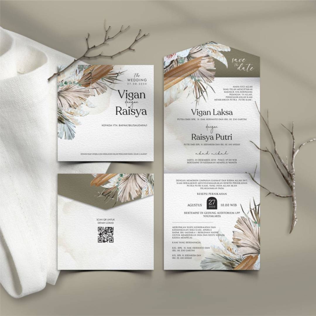 Desain Undangan Baskara Invitation