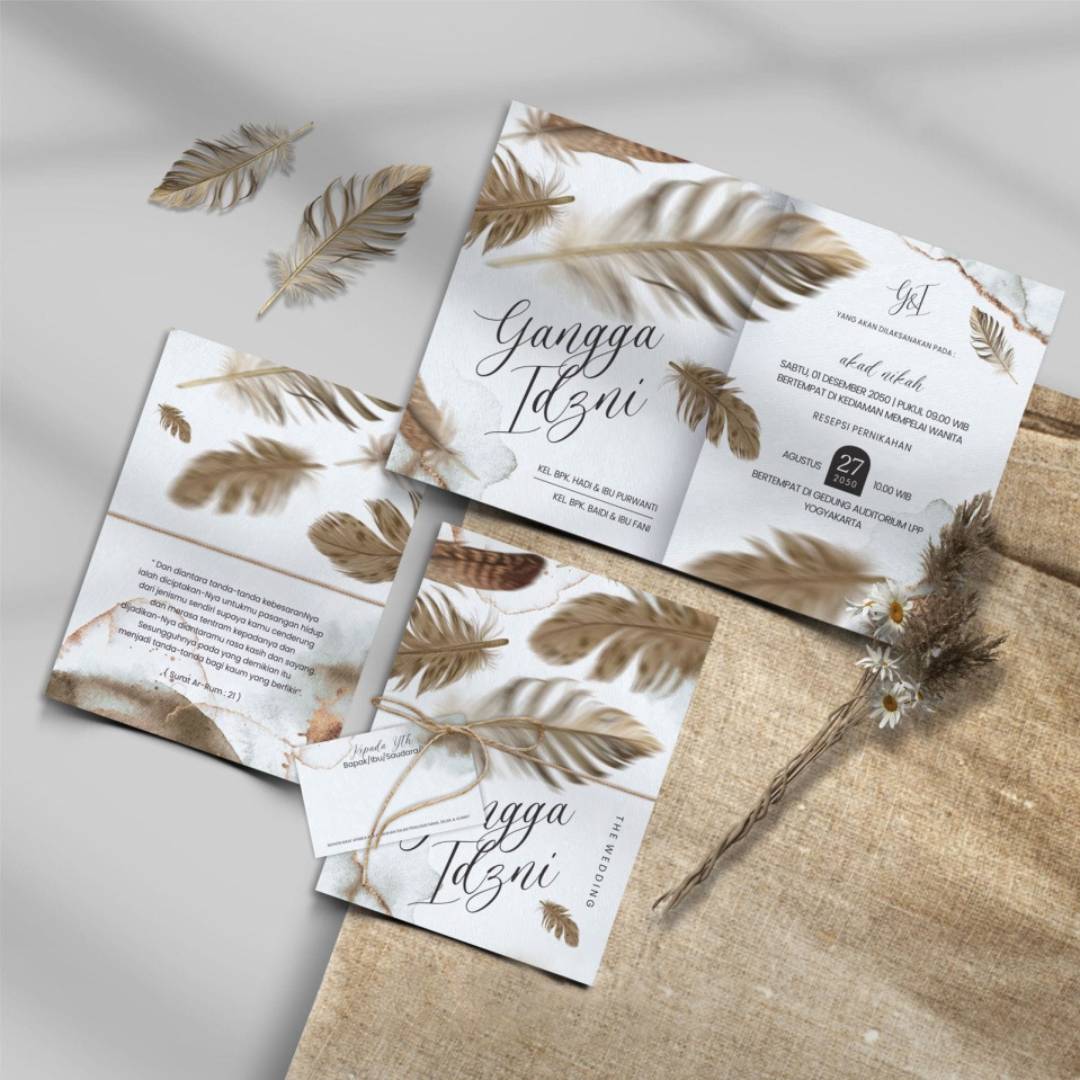 Desain Undangan Baskara Invitation