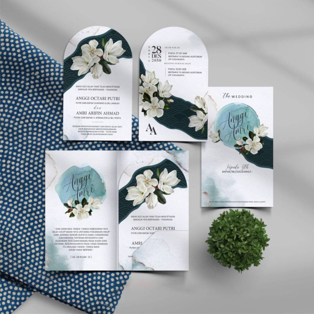 Desain Undangan Baskara Invitation