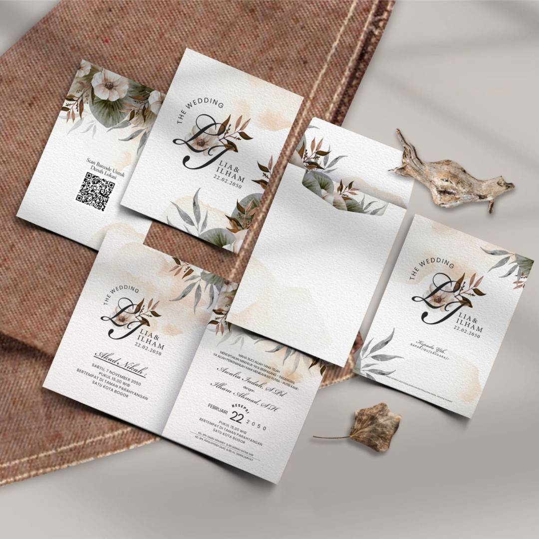 Desain Undangan Baskara Invitation