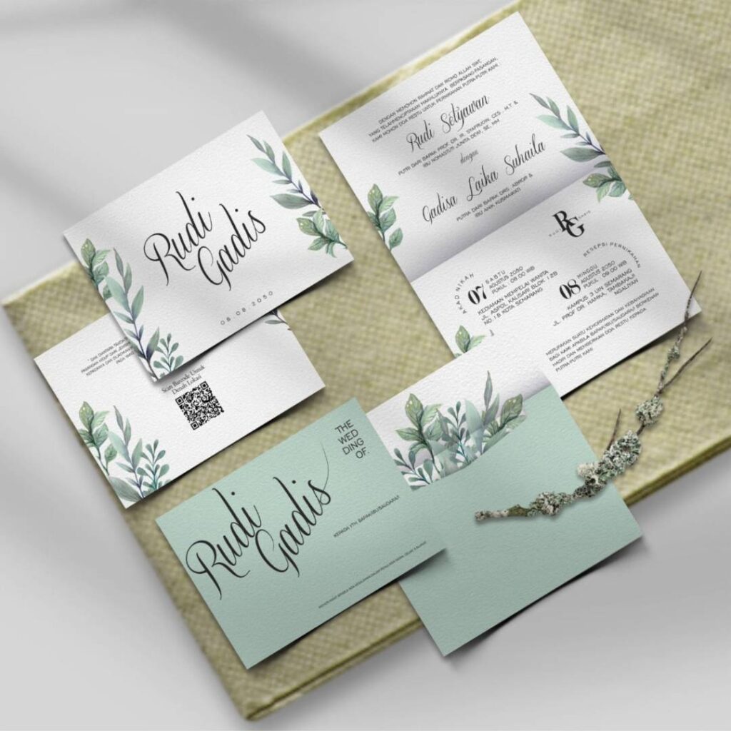 Desain Undangan Baskara Invitation