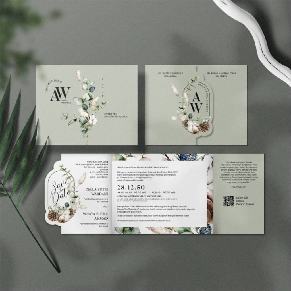 Desain Undangan Baskara Invitation