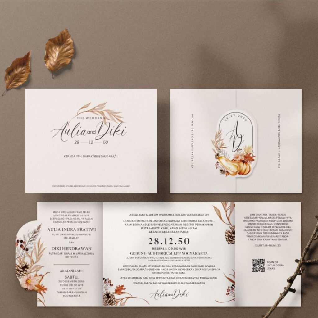 Desain Undangan Baskara Invitation