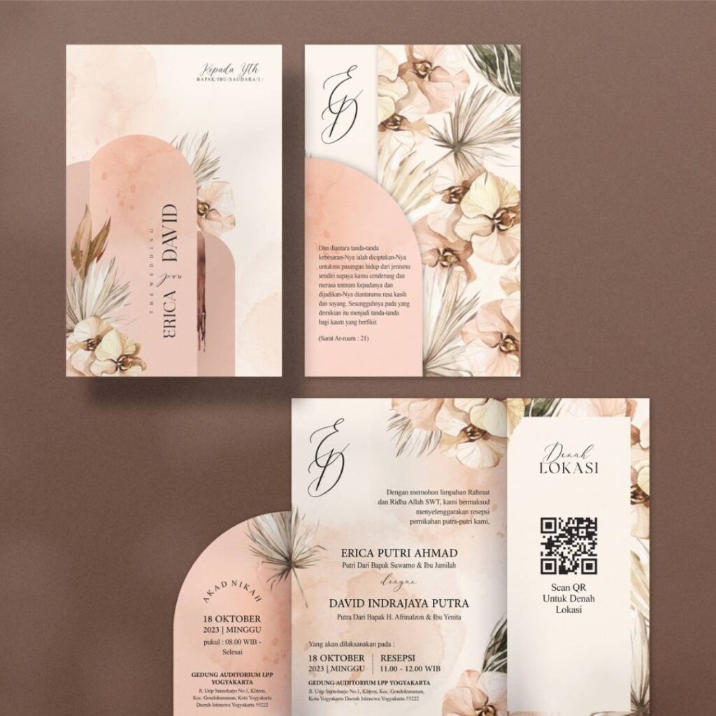 Desain Undangan Baskara Invitation