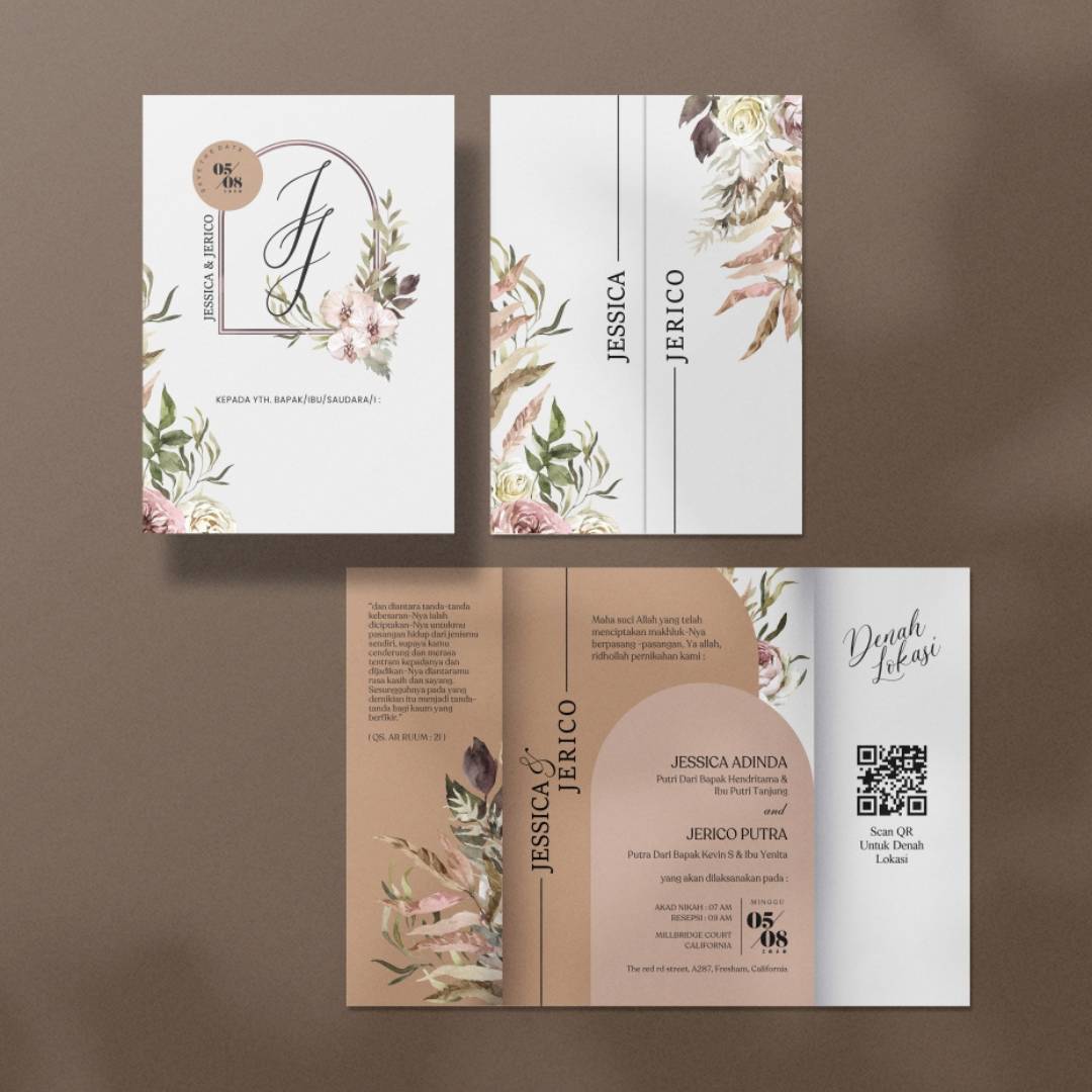 Desain Undangan Baskara Invitation